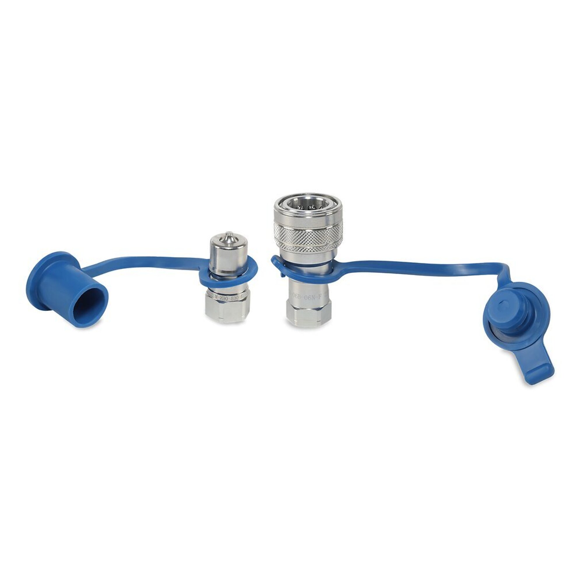 3/8? ISO 7241-B Quick Disconnect Hydraulic Couplers Set - 3/8? NPT Port